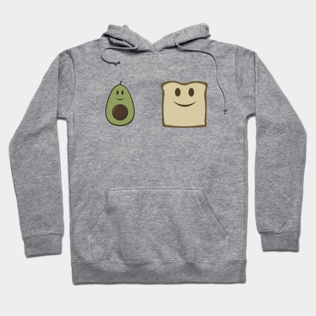 Avocado toast Hoodie by machinegunpunker